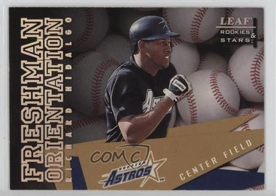 1998 Leaf Rookies & Stars Freshman Orientation /5000 Richard Hidalgo #9 - Image 1 of 2