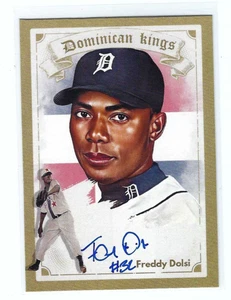 Signed Freddy Dolsi Detrroit Tigers 2024 Dominican Kings Card #219 w/COA - Picture 1 of 1
