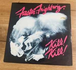 RARE Rock Punk Grunge LP Record FASTER FRIGHTWIG Kill Kill CAROLINE Indie NM* - Picture 1 of 11