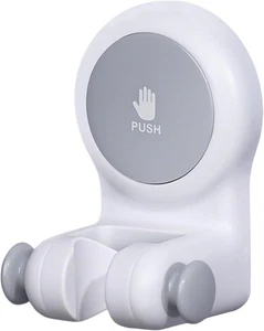 Duschkopfhalterung Saugnapf, 360°Drehbar Duschkopfhalterung Ohne Bohren Mit  - Bild 1 von 7