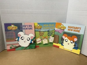 Vintage Hamtaro's New Home, How To Be A Ham-Star,Bijou’s…1st Print Scholastic - Picture 1 of 9