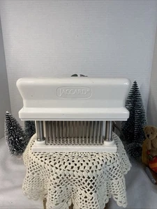 Vintage Jaccard Bianco 48 Lame Super Mangiatoia Acciaio Inox - Foto 1 di 9