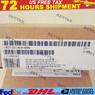 6ES7312-1AE14-0AB0 PLC CPU Module 6ES7312-1AE14-0AB0 - Image 1 of 3