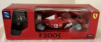 New Ray 1:18 F1 Ferrari F2005 M. Schumacher Radio Control Car New Never Opened - Image 1 of 4