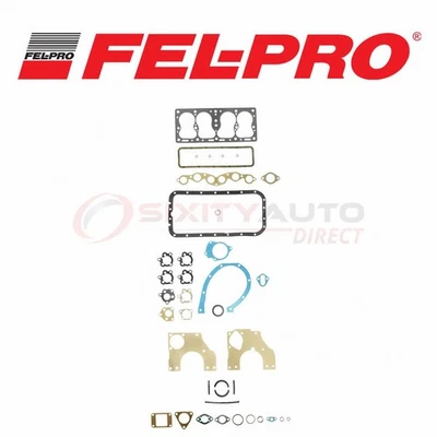Fel-Pro Gasket Set for 1943-1958 Jeep Willys 2.2L L4 - Engine Gaskets jo Foto 1 de 4