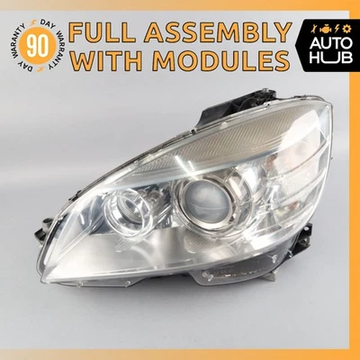 08-11 Lámpara Faro Lado del Conductor Izquierdo Mercedes W204 C350 C300 Bi-Xenón Fabricante de Equipo Original Foto 1 de 4