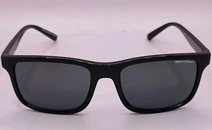 Occhiali da sole Armani Exchange AX 4145S 815887 nero/grigio 57-19-145 - Foto 1 di 7