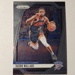 2024-25 Panini Prizm #212 Cason Wallace Silver Prizm OKC Thunder - Picture 1 of 2