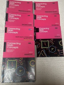 SRA Connecting Math Concepts Level D Bundle Set Lehrer- und Schülerbücher - Bild 1 von 14