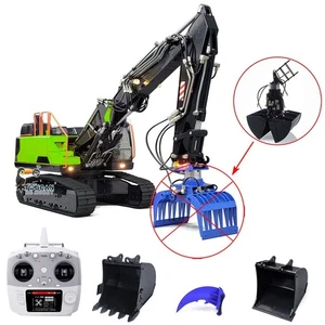 Escavatore 1/14 metallo EC380 RC assemblato tecnica idraulica hobby modello - Foto 1 di 10