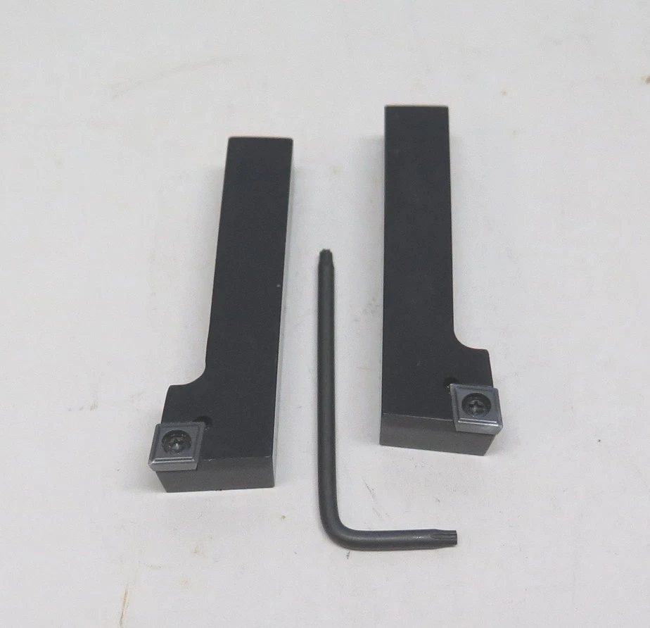 Sherline #2255 - Juego de portaherramientas de inserción LH&RH 80 grados con insertos Foto 1 de 1