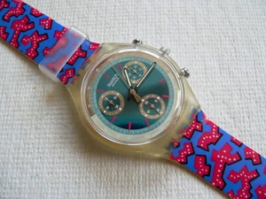 Reloj Swatch Chrono Wild Card SCK100 1993 nuevo - Imagen 1 de 2