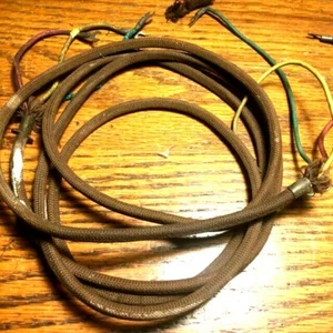 rare cloth covered mounting cord for antique phones not a repro - Picture 1 of 6