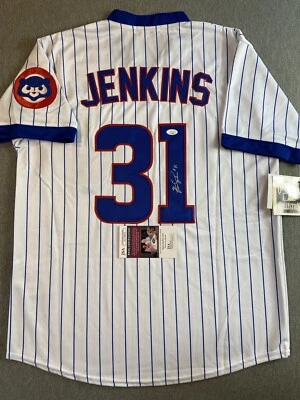 CHICAGO CUBS FERGIE JENKINS SIGNED #31 COOPERSTOWN COLLECTION JERSEY JSA AL24033 - Image 1 of 4