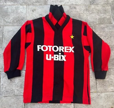 MILAN Acrilica Lanetta Maglia Fotorex U-bix n 8 Taglia XS 1985-1986 - Immagine 1 di 4