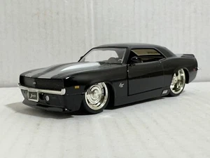 Chevy Camaro Jada BTM 1969 NEGRO 1:32 GM Rally 5.5" retroceso nuevo sin caja - Imagen 1 de 10