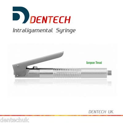 DENTECHUK ASPIRATING SYRINGE ANESTHETIC DENTAL INTRALIGAMENTARY TOOL 1.8ML PEN STYLE CE