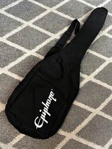 Epiphone schwarzer weicher Gitarrenkoffer - Bild 1 von 3