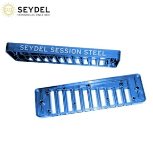 Seydel Plastic Stock Comb For Session/Session Steel Harmonica Model Magic Blue - Picture 1 of 1