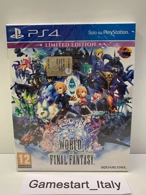 WORLD OF FINAL FANTASY LIMITED EDITION - SONY PS4 - NUOVO SIGILLATO PAL - Immagine 1 di 4