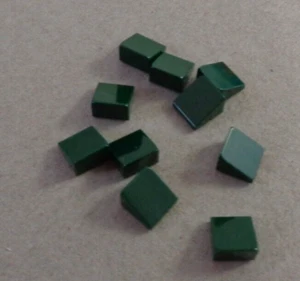 Lego 54200 - 4504375 1x1 2/3 Cheese Slope Wedge Earth Green x10** - Picture 1 of 1