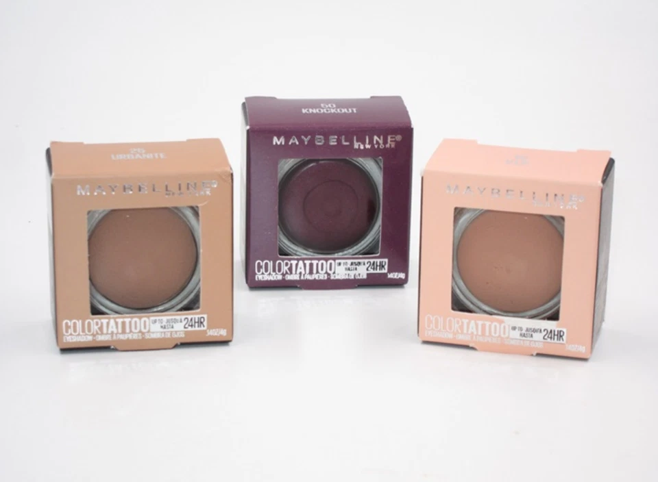 Maybelline Color Tattoo 24Hr Cream Eyeshadow, You Choose - Image 1 of 1