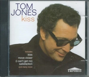 TOM JONES "KISS" 1995 EUROPE IMPORT CD ALBUM LIKE NEW - Picture 1 of 2