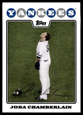 2008 Topps New York Yankees #NYY10 Joba Chamberlain - New York Yankees - Image 1 of 2