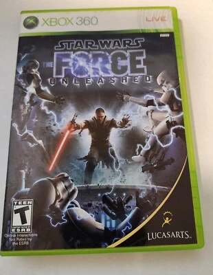 Star Wars Force Unleashed - Xbox 360 - with Manual - Untested - Image 1 of 4