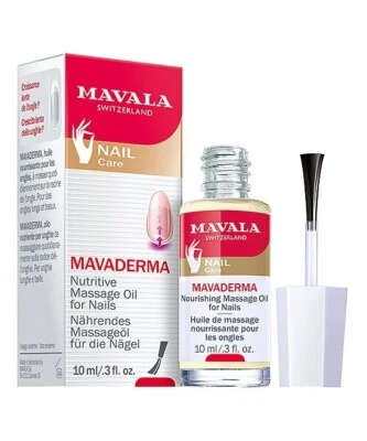 Питательное питательное массажное масло Mavala Nailcare Mavaderma 10 мл / 0,3 унции - Изображение 1 из 4