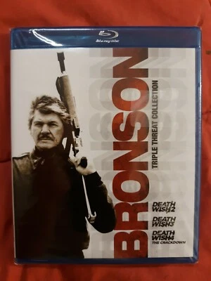DEATH WISH 2, 3 & 4 -Blu-Ray Discs, Charles Bronson, BRAND NEW! (FREE SHIPPING!) Foto 1 de 2