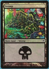 Swamp (291) FOIL Lorwyn PLD Basic Land MAGIC MTG CARD (ID# 138946) ABUGames