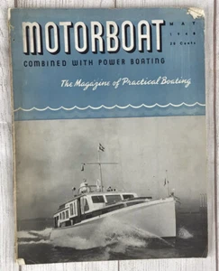 MOTORBOAT The Magazine of Practical Boating Vintage May 1940 Edition - Picture 1 of 4