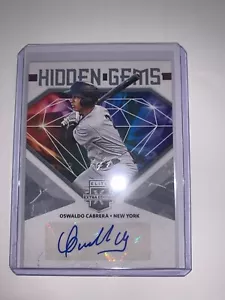 Oswaldo Cabrera 1/1 Rookie Auto New York Yankees 1 Of 1 - Picture 1 of 7
