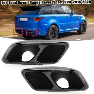 Stainless Rear Exhaust Tail Pipes Tips For Range Rover Sport L494 2013-2022 SVR - Picture 1 of 12