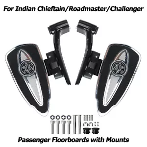 Passenger Floorboards +Mounts For Indian Chieftain Challenger Roadmaster Pursuit - Bild 1 von 16
