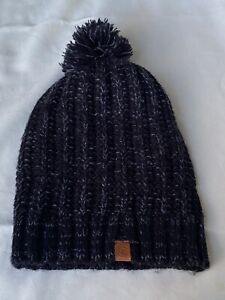 Womens Lined Winter Beanie Hats Cable Knit Beanie 