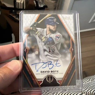 🔥2021 Tribute David Bote 24/25 Auto Chicago Cubs - Image 1 of 3