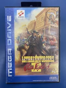 Lethal Enforces II Gun Fighters Sega Megadrive Videojuegos Retro - Imagen 1 de 12