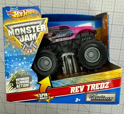 Hot Wheels Monster Jam Rev Tredz Scarlet Bandit 2011 NOS - Image 1 of 4