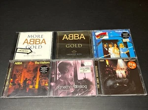 Abba, Collection 6 x CD's, Gold, Visitors, Super Trouper, Agnetha Faltskog, LV4 - Picture 1 of 11