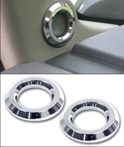 2003-2007 H2 Hummer SUV & Sut Liso Cromo Billet Tweeter Biseles - Par - Picture 1 of 1