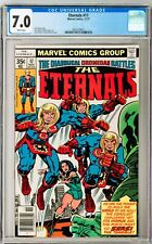 Eternals #17 CGC 7.0 (Nov 1977, Marvel) Jack Kirby cover, Ikarus Sersi Dromedan
