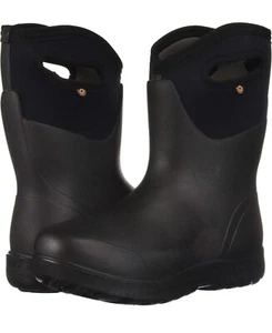 Bogs Outdoor Boots Womens Neo-Classic Mid Pull On WP Black 72252 sz. 10 - Picture 1 of 4