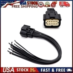 12-Pin Headlight Repair Connector/Socket For Dodge RAM 19+ Xenon HID LED 12-wire - Picture 1 of 13