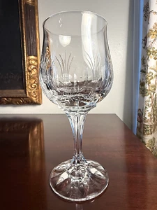 FRANCISCAN ONDINE CRYSTAL WATER GOBLET WINE GLASS WINE GOBLET 7.5" - Picture 1 of 4