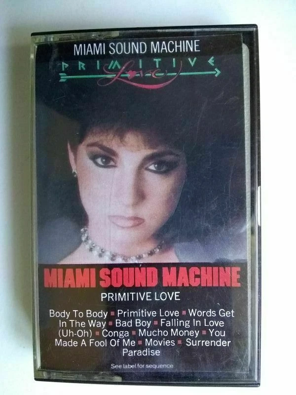 Miami Sound Machine - Primitive Love (1985) Cassette Tape-VERY GOOD CS2 - Image 1 of 1