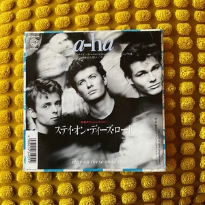 A-ha Stay On These Roads Japan 7” NM - Picture 1 of 2