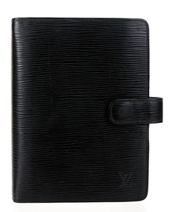 Authentische Louis Vuitton LV Epi Leder Agenda GM Planer 6 Ringe Clutch Geldbörse - Bild 1 von 13