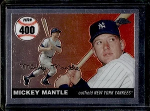 2007 Topps Chrome Mickey Mantle HR History #MHR400 Yankees - Picture 1 of 2